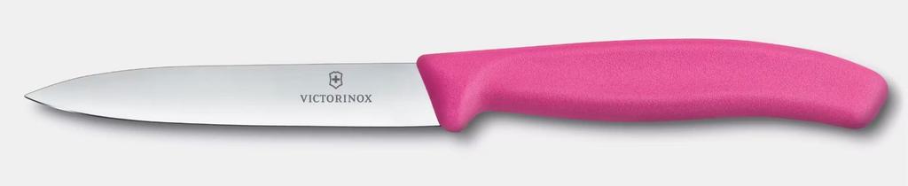 Miniatura Cuchillo mondador Swiss Classic - Color: Rosado