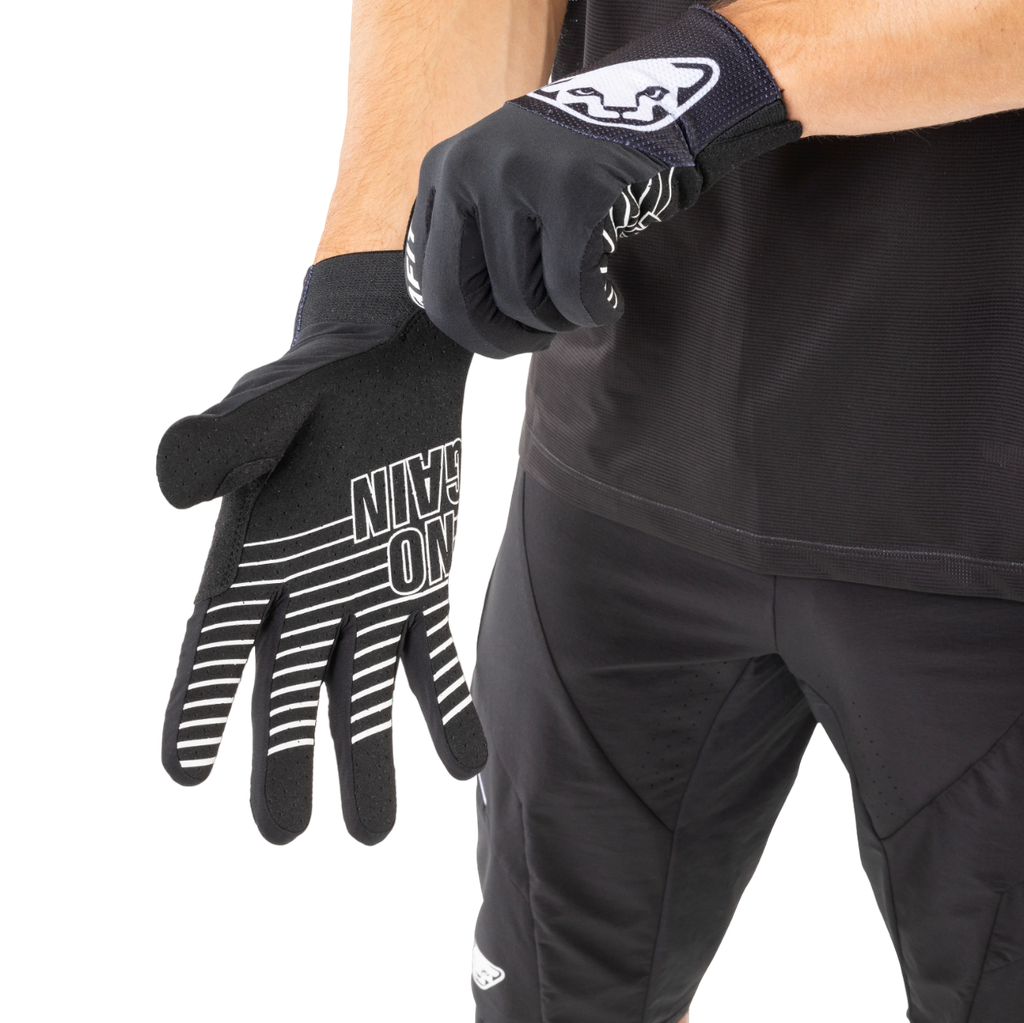 Guantes Ciclismo Montaña Ride - Color: Negro