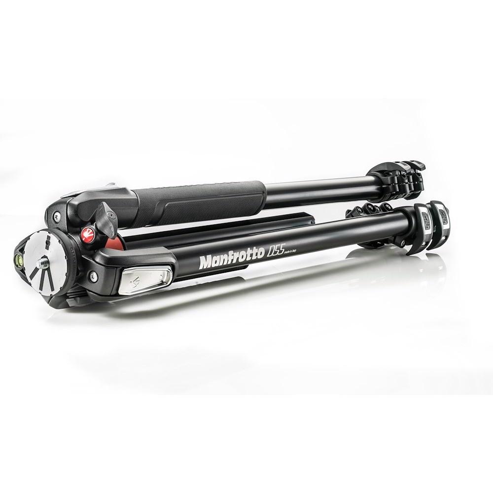 Trípode Fotográfico De 3 Secciones De Aluminio 055 Con Columna Horizontal -