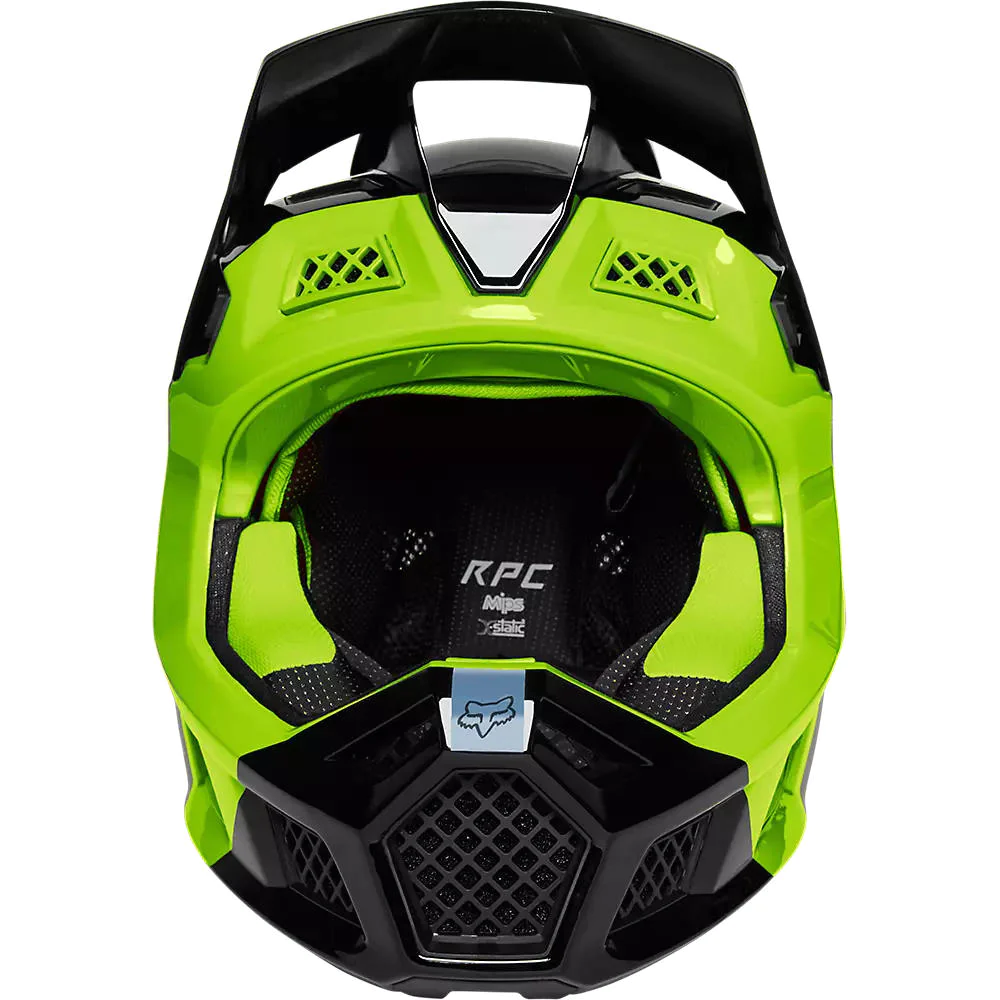 Casco Bicicleta Rampage Pro Carbon Mips Fuel - Color: Verde-Negro