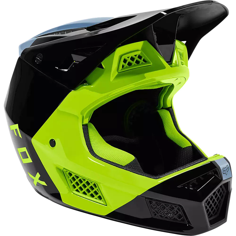 Miniatura Casco Bicicleta Rampage Pro Carbon Mips Fuel - Color: Verde-Negro