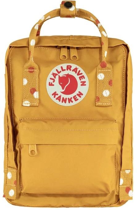 Mochila Kanken Mini - Color: Ochre-Confetti Pattern