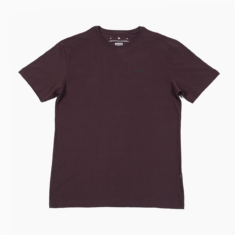 Miniatura Polera Tee Basic  - Color: Burgondy Black