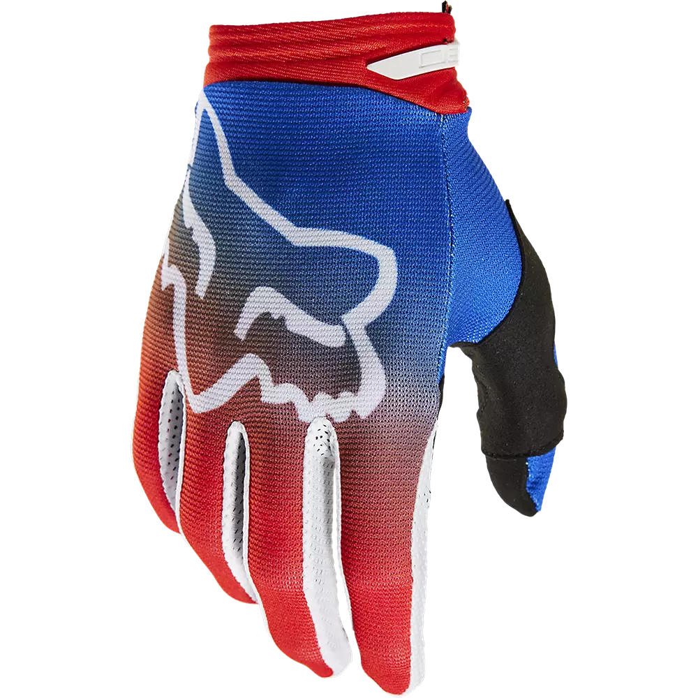 Miniatura Guantes Moto 180 TOXSYK - Color: Rojo-Azul