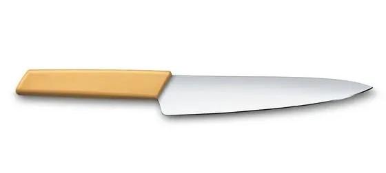 Cuchillo De Tallar Suizo Moderno 19Cm - Color: Amarillo