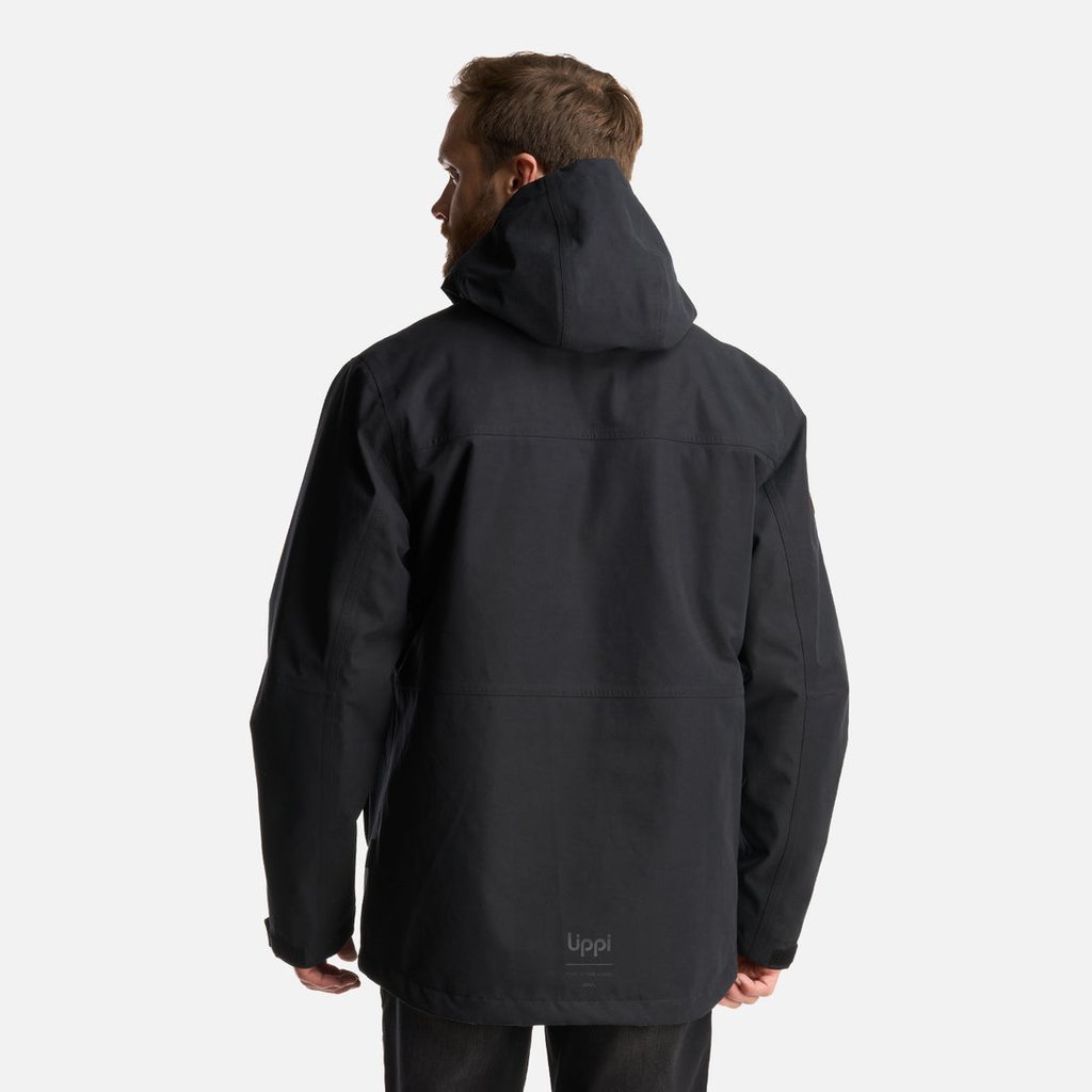 Miniatura Chaqueta Hombre Citizen Warm B-Dry Hoody Jacket - Color: Negro