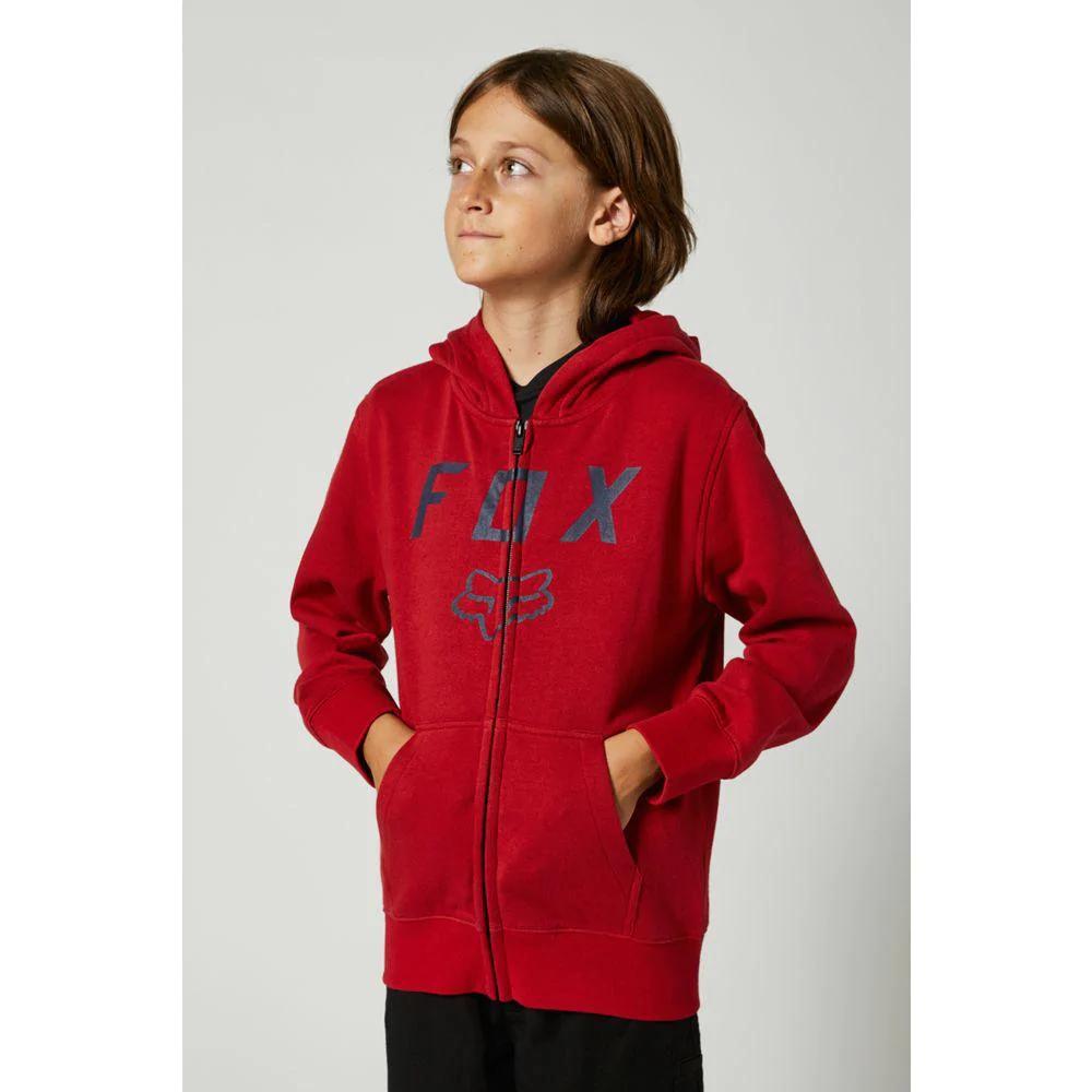 Miniatura Poleron Lifestyle Niño Legacy Moth Zip - Color: Rojo