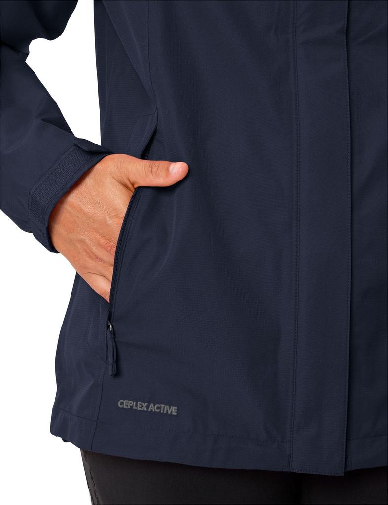 Miniatura Cortavientos impermeable Escape Light Mujer Eclipse - Talla: 40, Color: Azul Marino