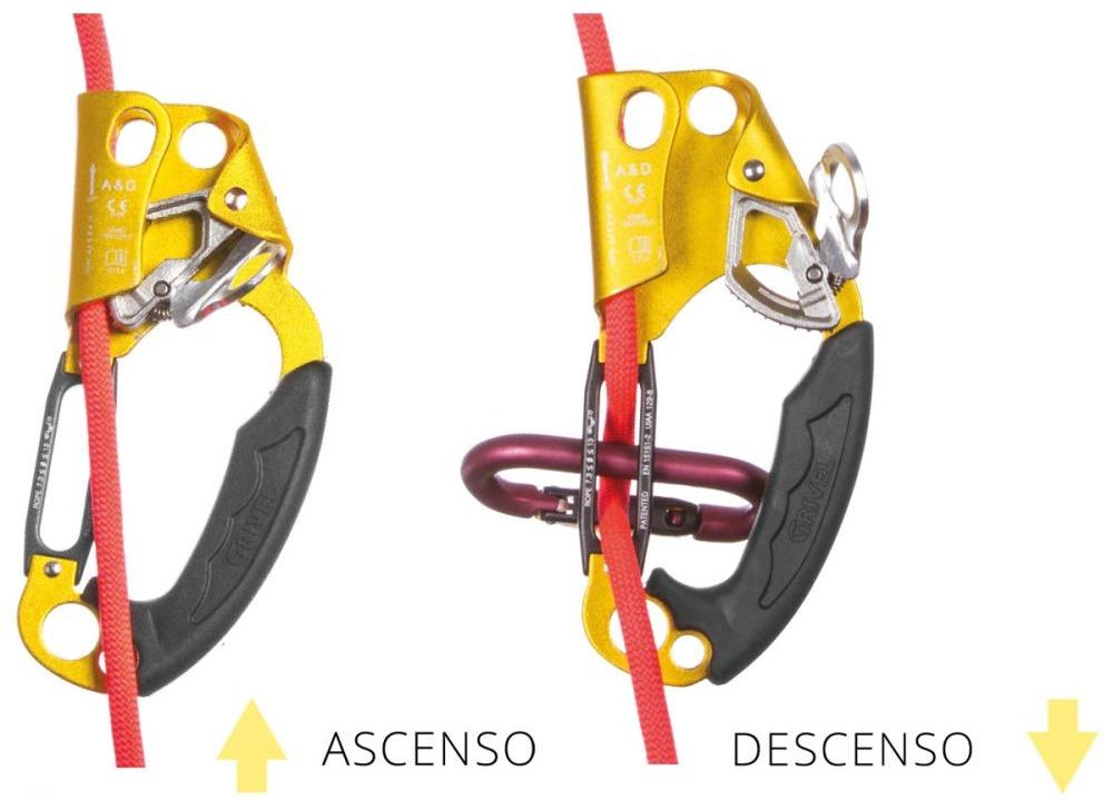 A & D Ascender Descender - Color: Amarillo