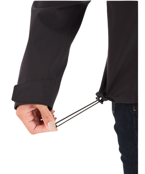 Miniatura Chaqueta Impermeable Mujer Precip Eco Pro - Color: Negro