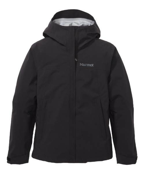 Miniatura Chaqueta Impermeable Mujer Precip Eco Pro - Color: Negro