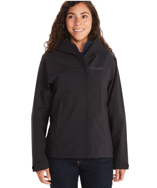 Miniatura Chaqueta Impermeable Mujer Precip Eco Pro - Color: Negro