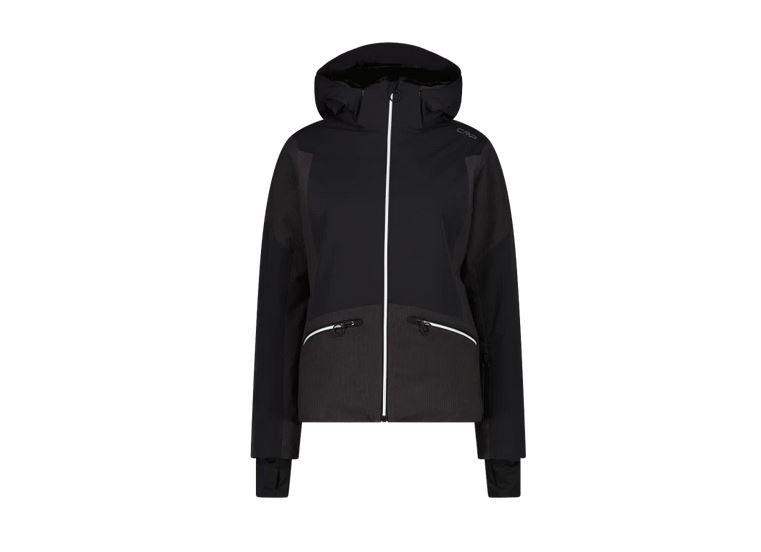 Miniatura Chaqueta Mujer Twill Ski - Color: Negro