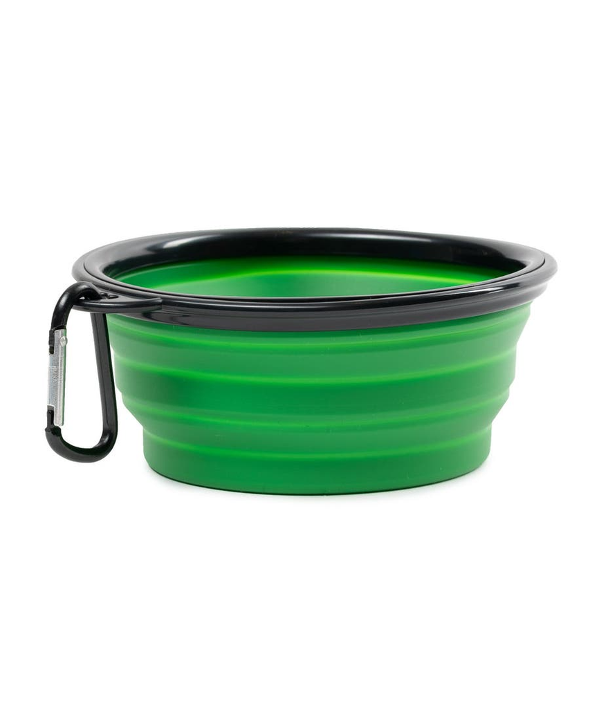 Miniatura Bowl Plegable Silicona  - Color: Green