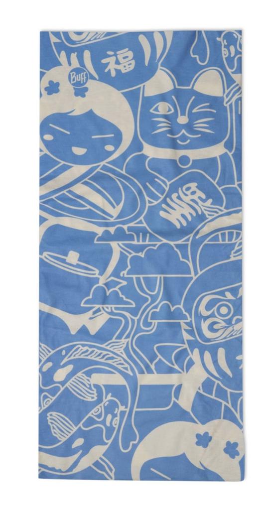 Miniatura Tubular Original Ecostretch - Color: Celeste Gatos