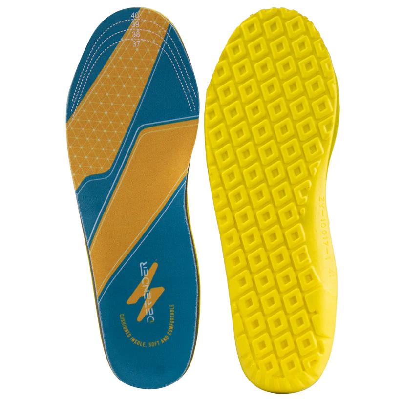 Plantilla Active Pro Mujer - Color: Azul Amarillo