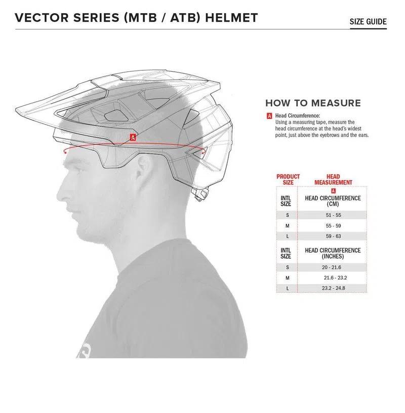 Casco Vector Pro - Atom -