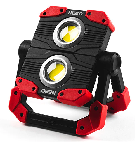 Linterna Led Omni 2K 2000 Lumenes Recargable - Color: Negro