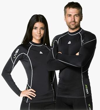 R30 Rash Guard Long  - Color: Negro