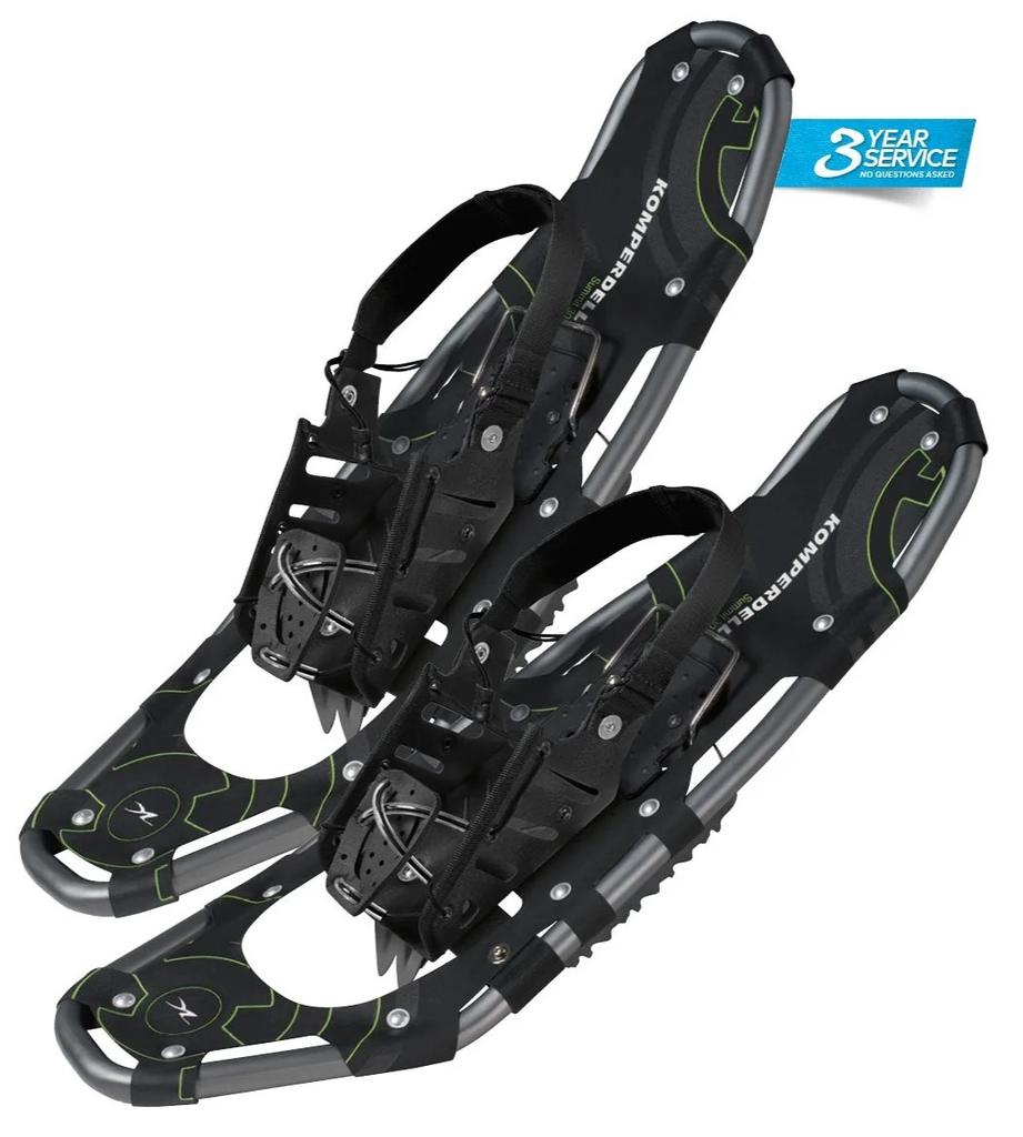 Raquetas de nieve Trailmaster Snowshoe T30 - Talla: 30 pulgadas, Color: Black Green