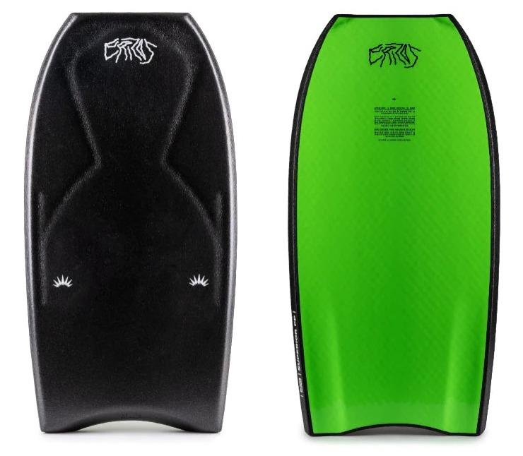 Tabla Bodyboard Mtmf 2 Superior PP 2023 - Color: Black Fluro Green