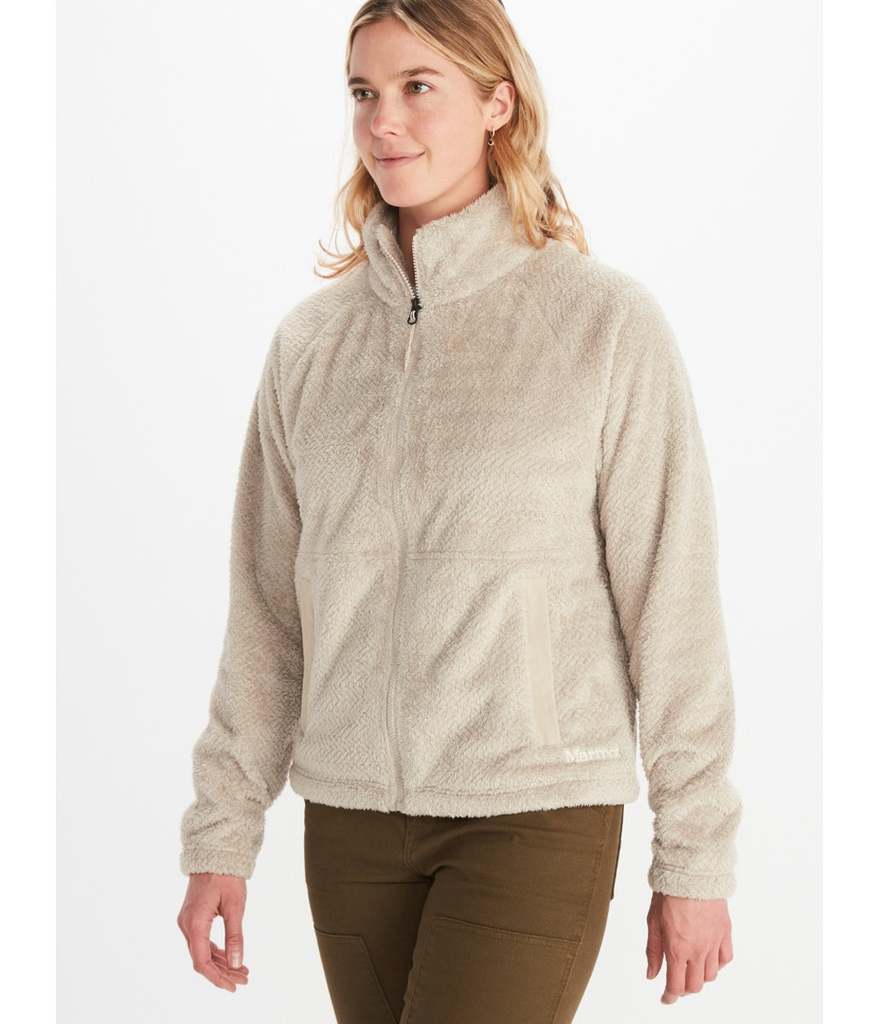 Polar Mujer Homestead Sherpa Fleece Zip-Up Jacket - Color: SBR