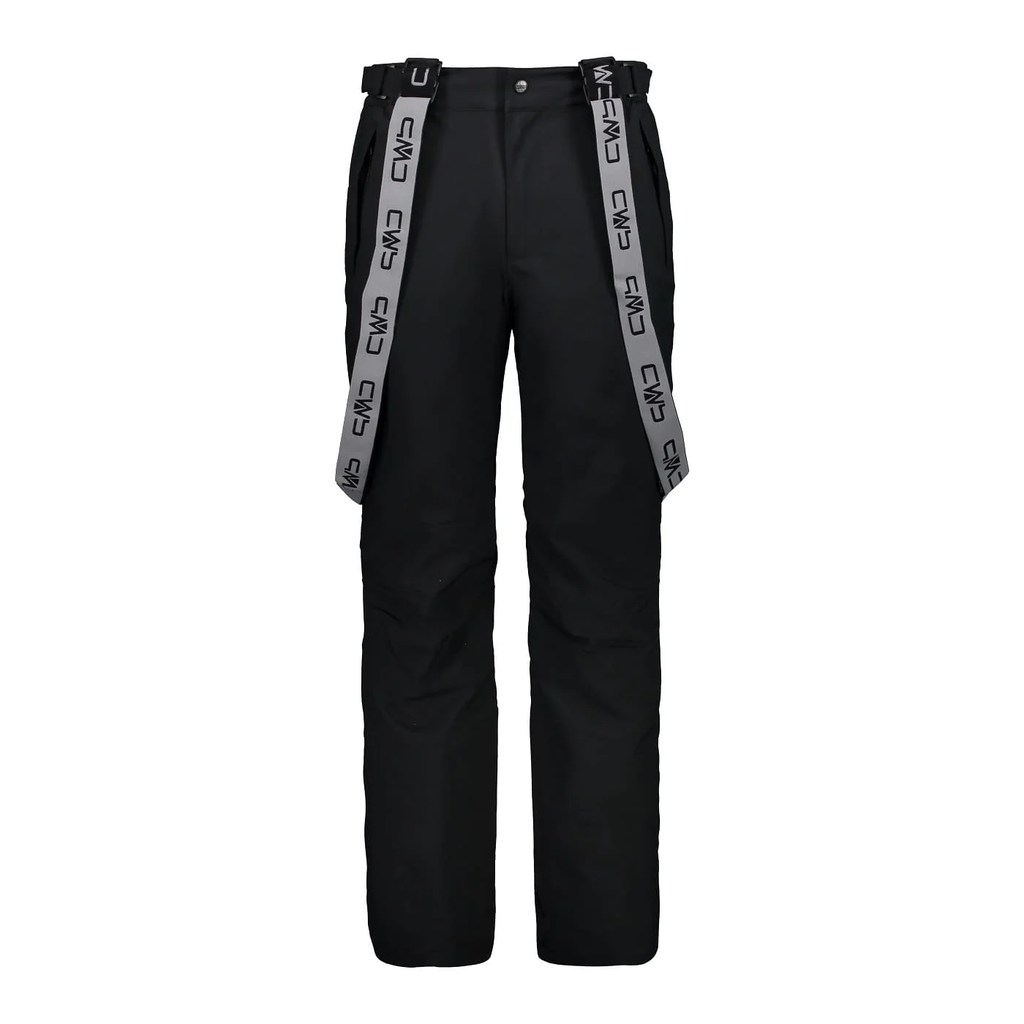 Miniatura Pantalón Impermeable Salopette Hombre-3W17397N - Color: Negro