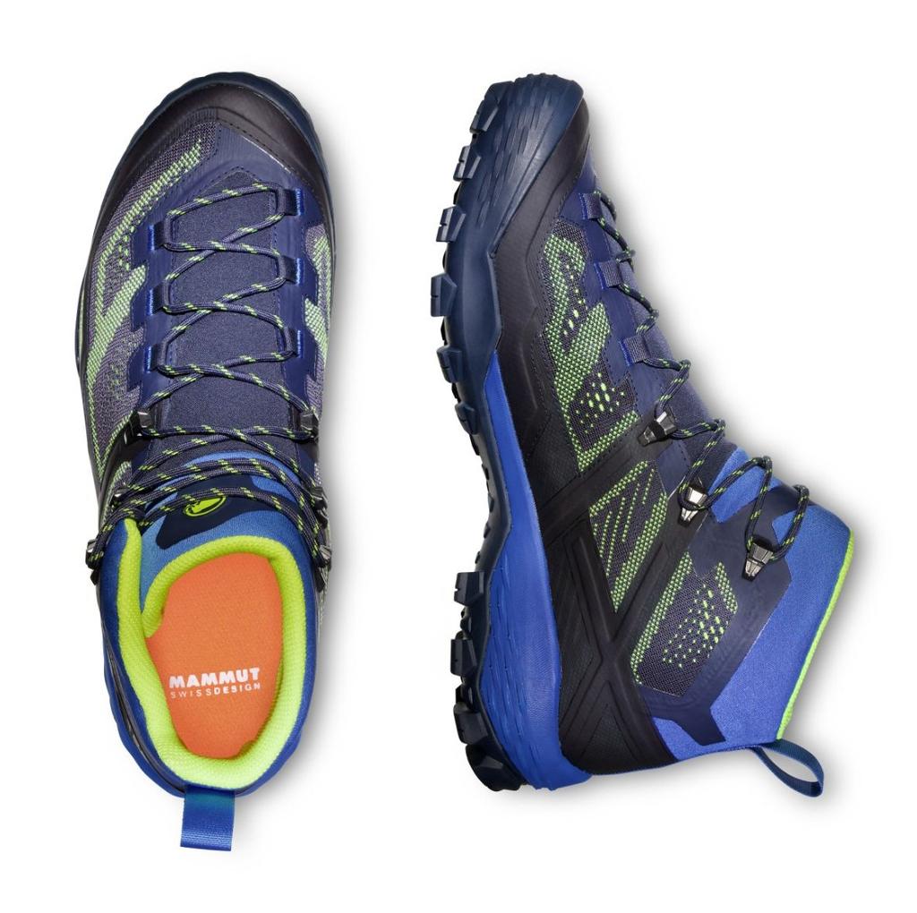 Miniatura Bototo Hombre Ducan Mid Gtx - Color: Marine-Highlime