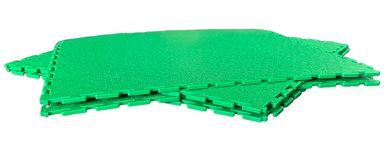 Pack x 4 un 1 M2 Piso PVC 7mm 50×50  - Color: Verde