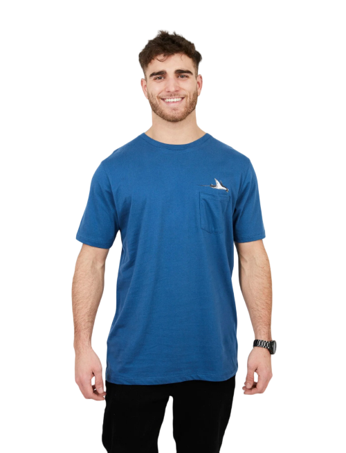 Miniatura Polera Mantarraya De Hombre -