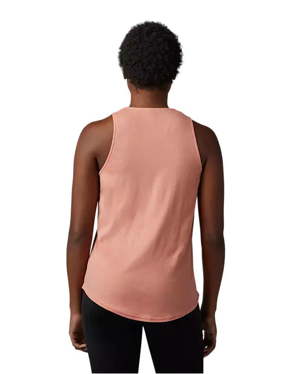 Polera Lifestyle Mujer Boundary Sin Mangas - Color: Naranjo