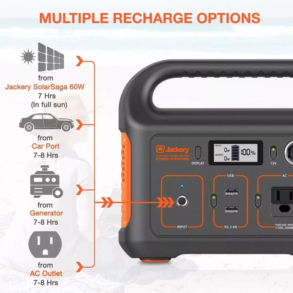 Miniatura Generador Solar Portable Power Station Explorer 240 -