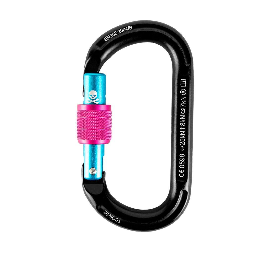 Mosquetón Oval K Locking Carabiner