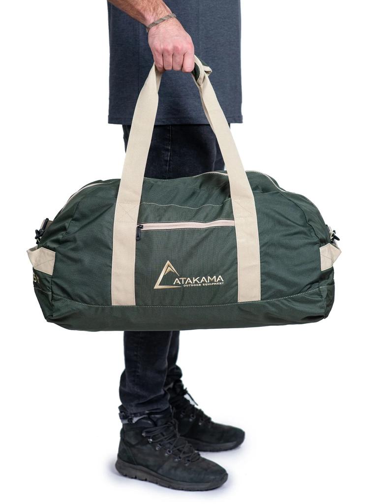 Bolso Plegable Duffle Ruta 78 55 Lt - Color: Verde