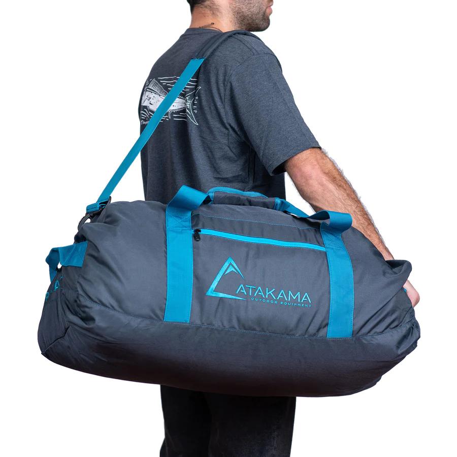 Bolso Plegable Duffle Ruta 78 70 Lt - Color: Azul