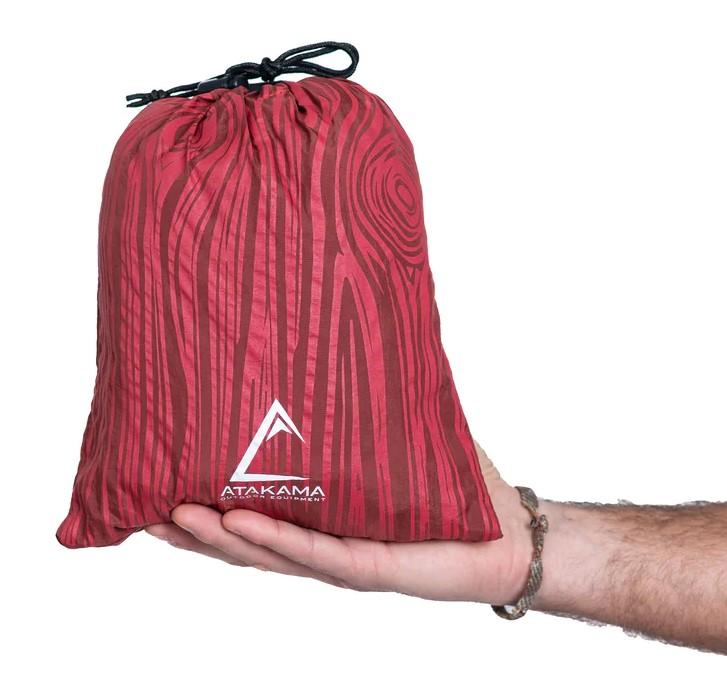 Hamaca De Nylon 2 Plazas Sauce - Color: Burdeo