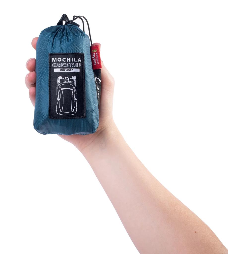 Mochila Plegable Pochoco 16 Lt - Color: Azul