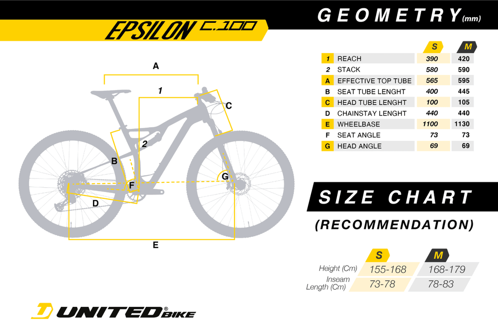 Bicicleta Epsilon C100 ARO 29 -