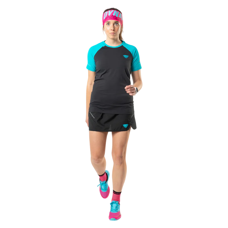 Falda Running Mujer Alpine Pro 2/1 - Color: Negro