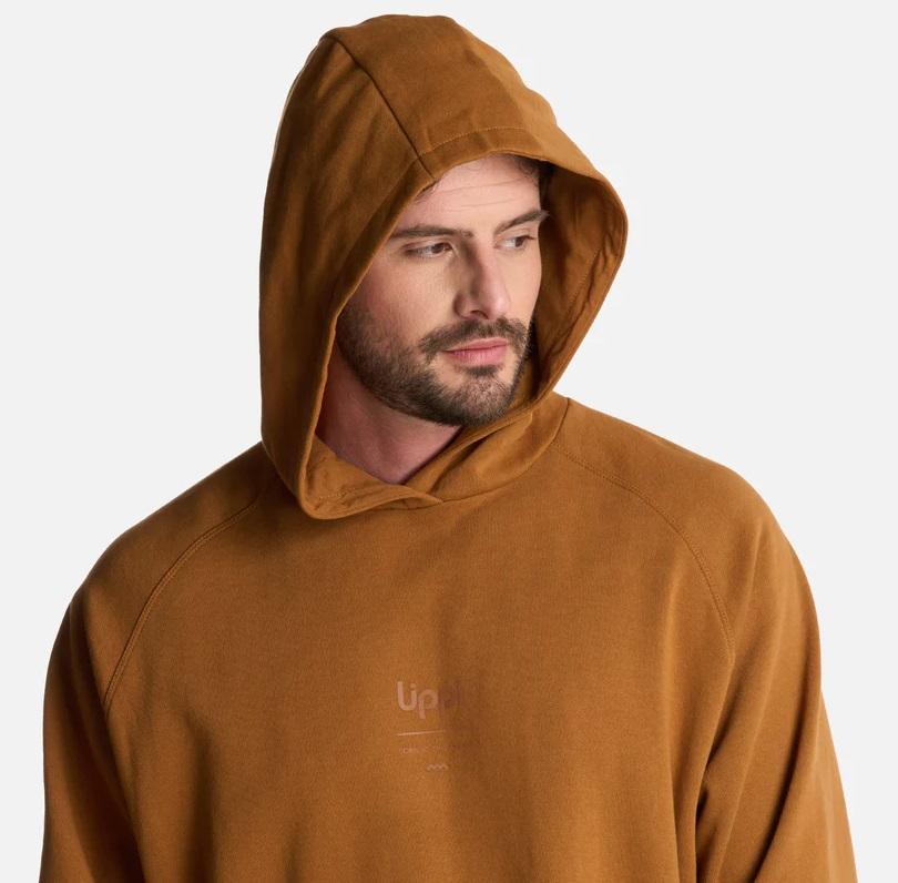 Polerón Hombre Ulmo Hoody Sweatshirt - Color: Mostaza