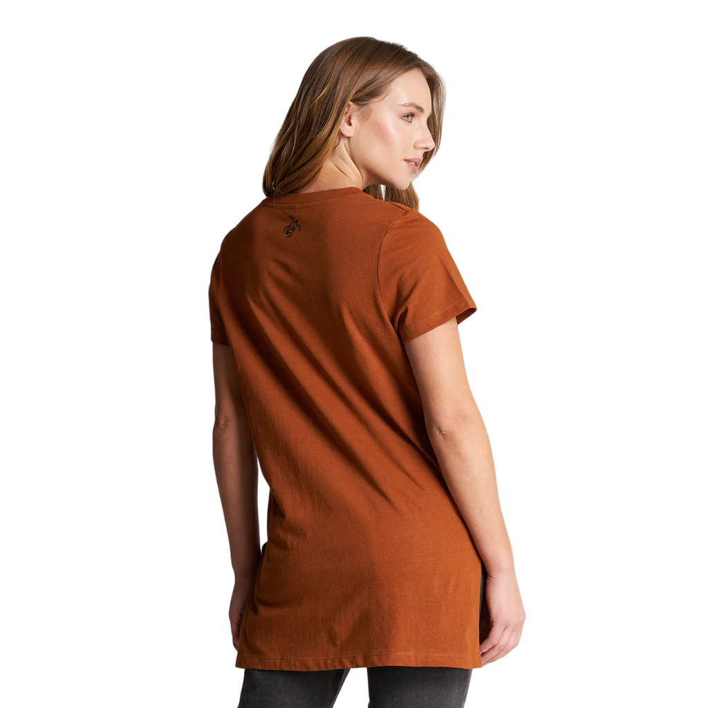 Polera Mujer Natural - Color: Terracota