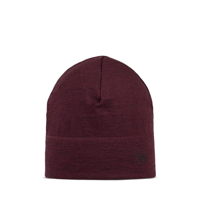 Gorro Merino Lightweight Beanie Solid Garnet