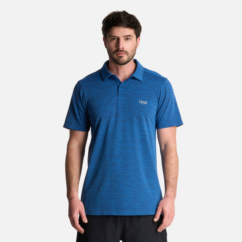 Miniatura Polera Hombre B-Classic Seamless Polo - Color: Azul