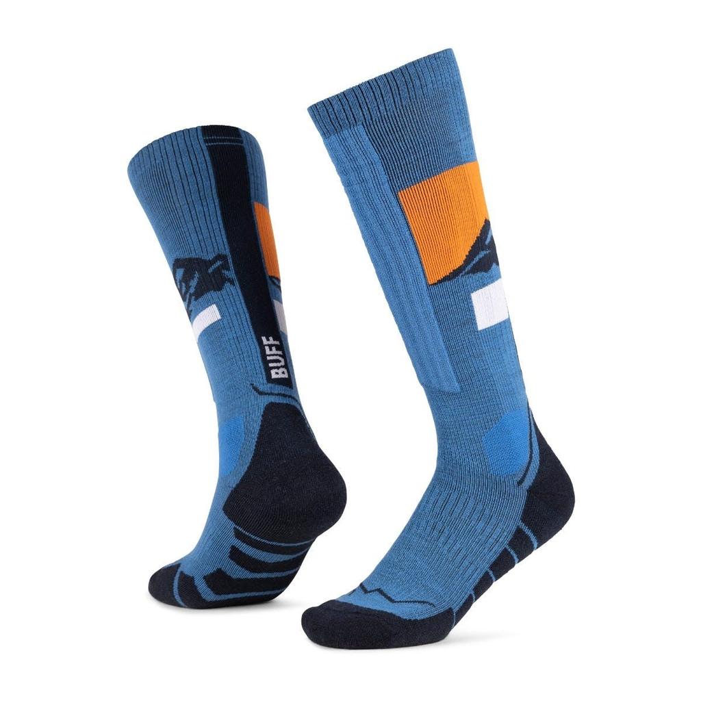 Calcetines Lana Merino gruesos, caña extra alta