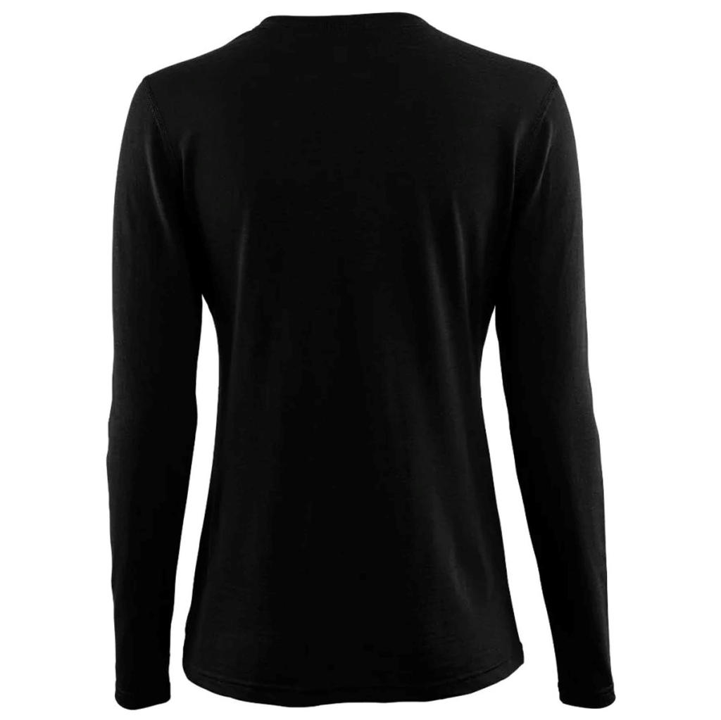 Primera Capa Mujer Lightwool Undershirt long Sleeve - Color: Negro