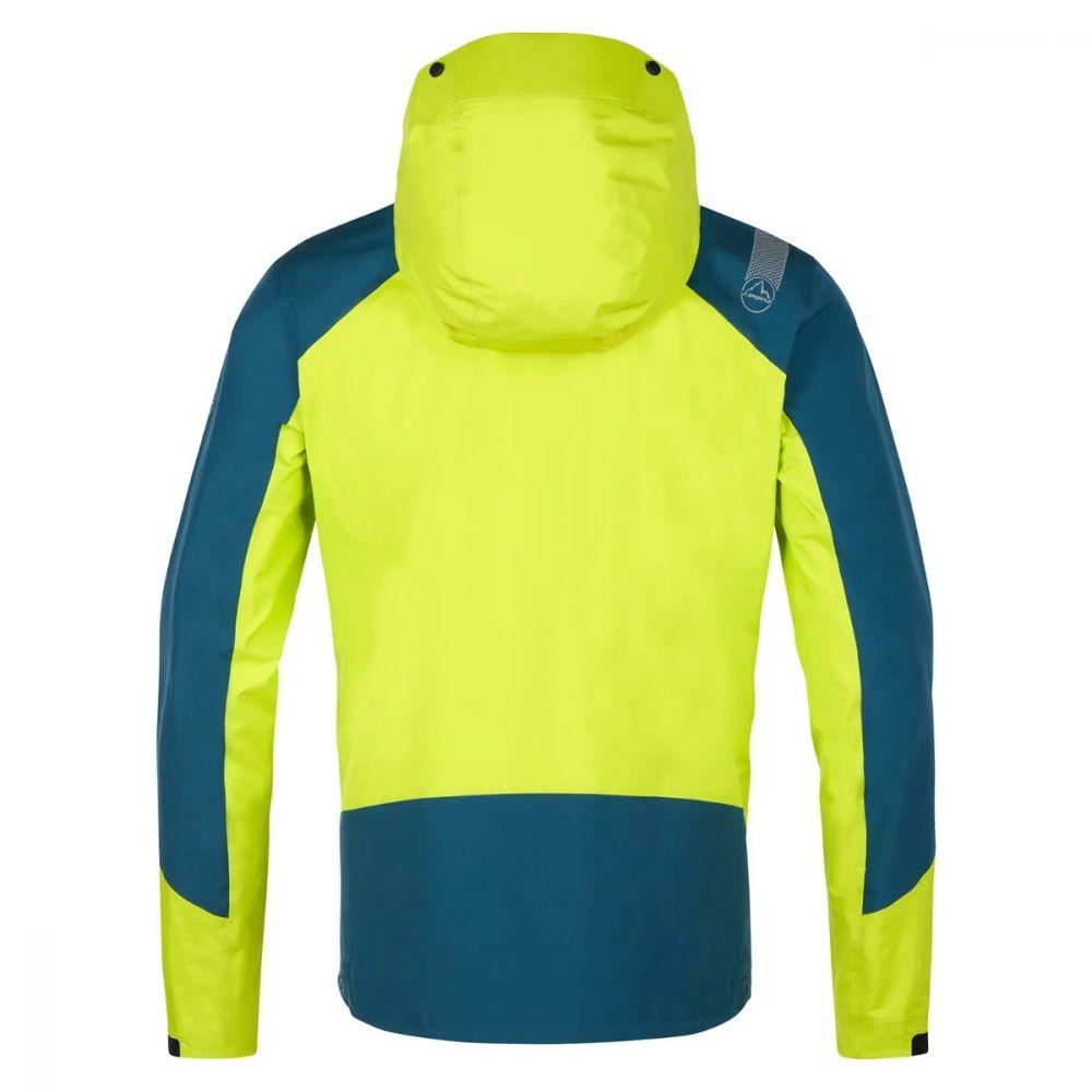 Chaqueta Alpine Guide Gtx Jkt Hombre - Color: Azul-Amarillo