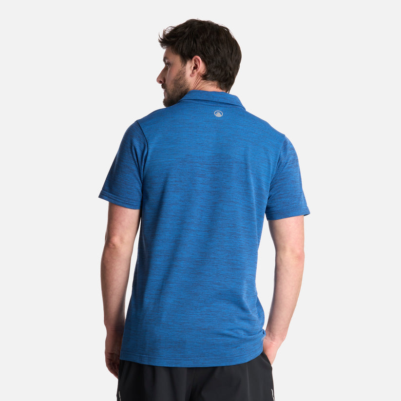 Miniatura Polera Hombre B-Classic Seamless Polo - Color: Azul