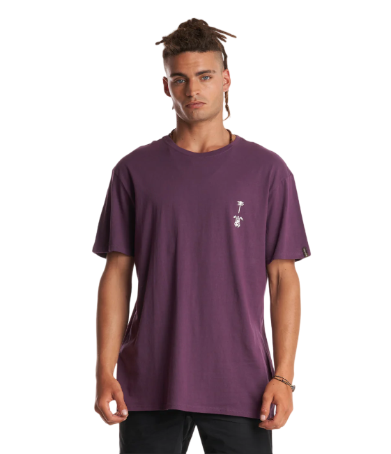 Polera Hombre Amanecer - Color: Morado