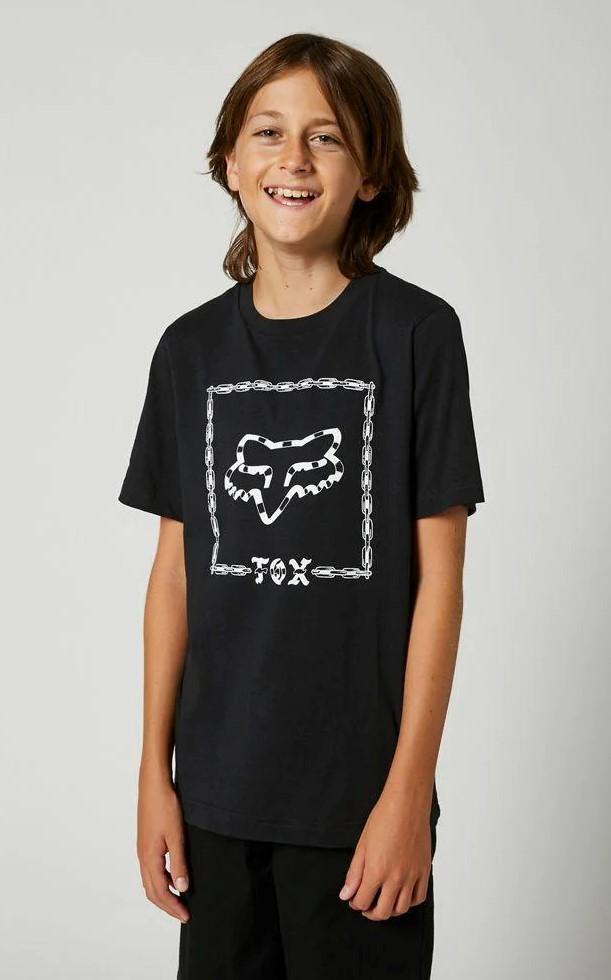 Polera Lifestyle Niño Timed Out SS Tee - Talla: M, Color: Negro