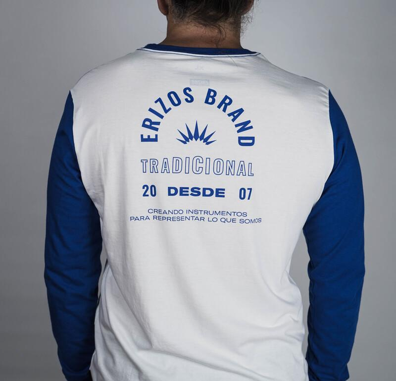 Miniatura Erizos Teels Traditional LS 2022 - Color: White Blue